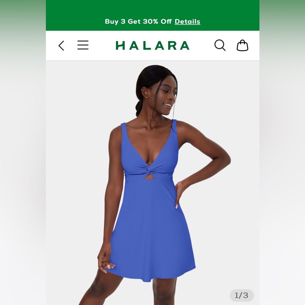 Halara Athletic Dress Size Medium